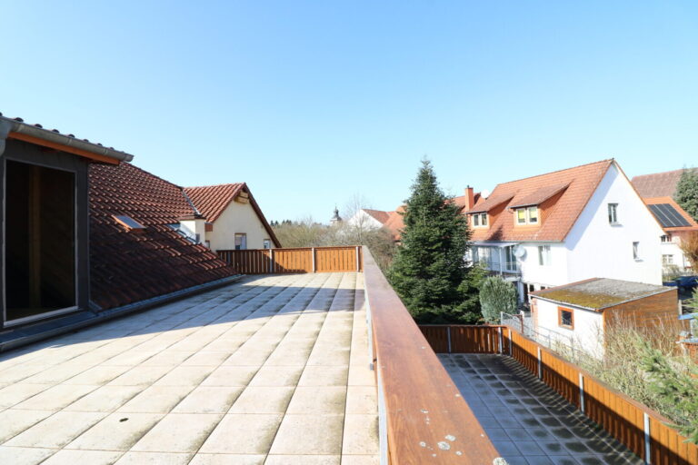 Dachterrasse mit Weitblick