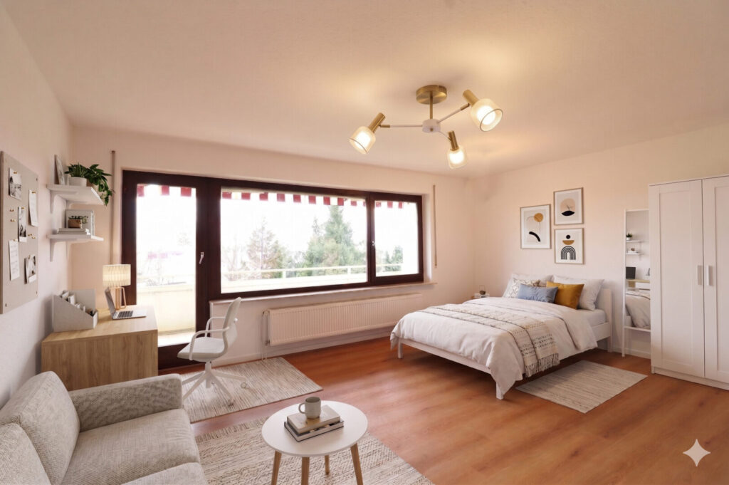 Masterzimmer + Balkon